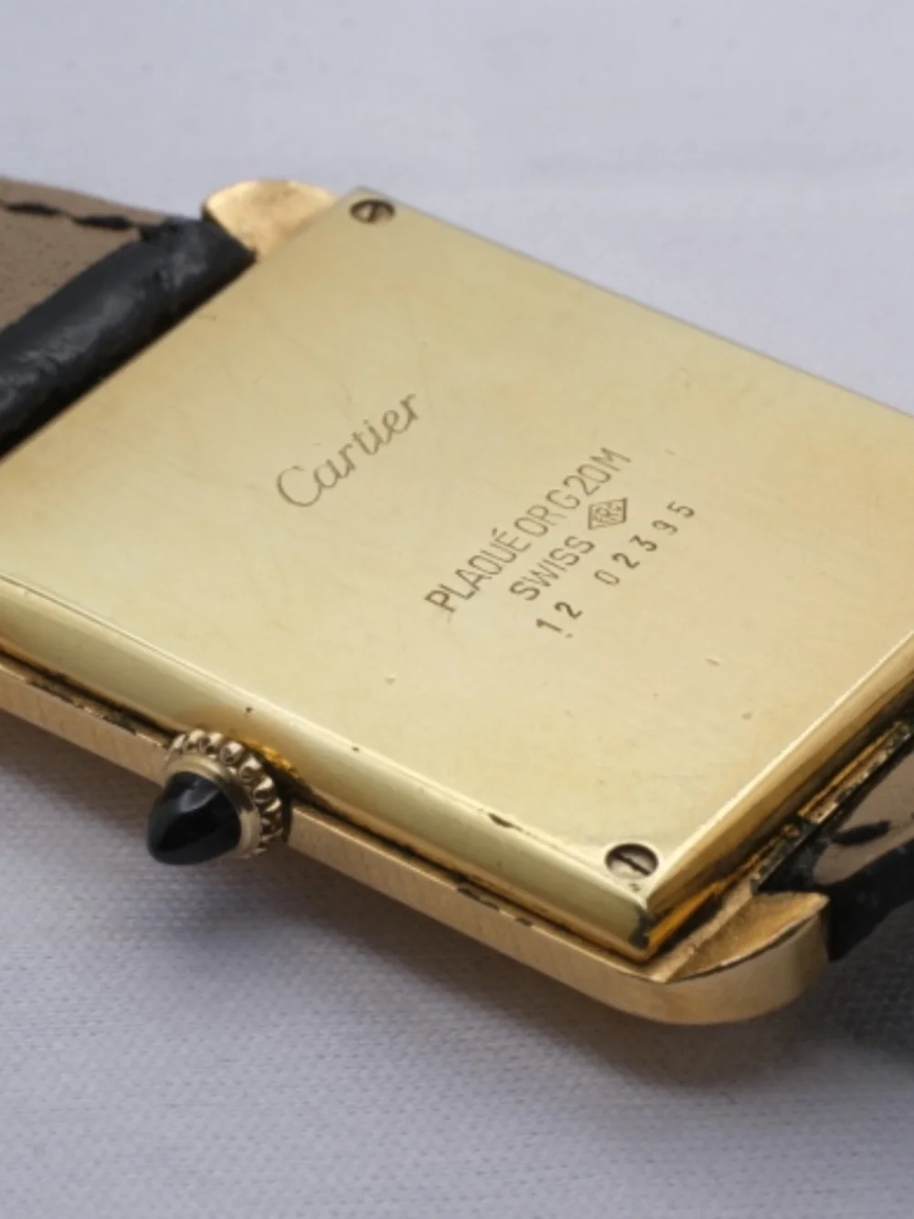 Cartier Stepped Tank Jumbo NYC Ref. 15716